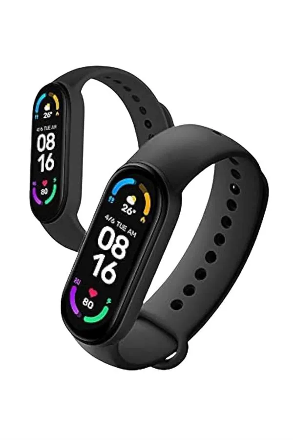 M6 Akıllı Bileklik Siyah Adımsayar Spor Takibi Android ve İOS Uyumlu