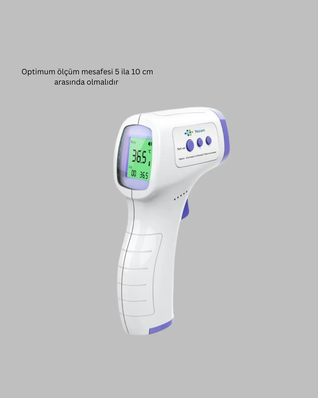 LCD EKRAN TEMASSIZ ATEŞ ÖLÇER