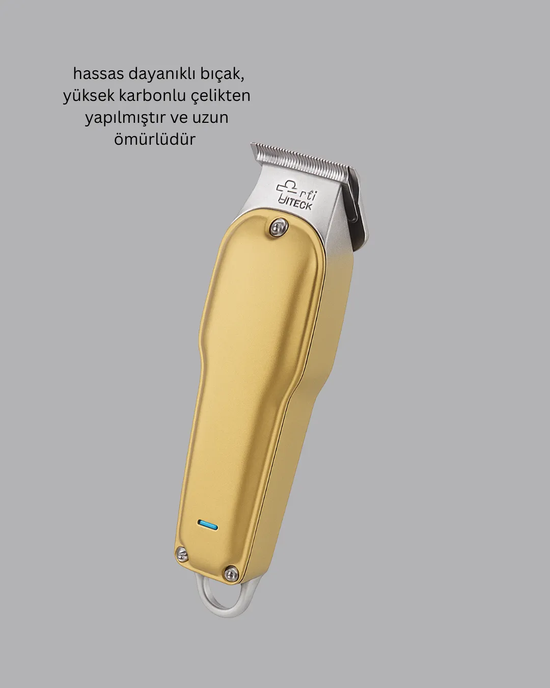 Profesyonel Erkek Tıraş Makinesi Güçlü Kesim ve Uzun Şarj Süreli