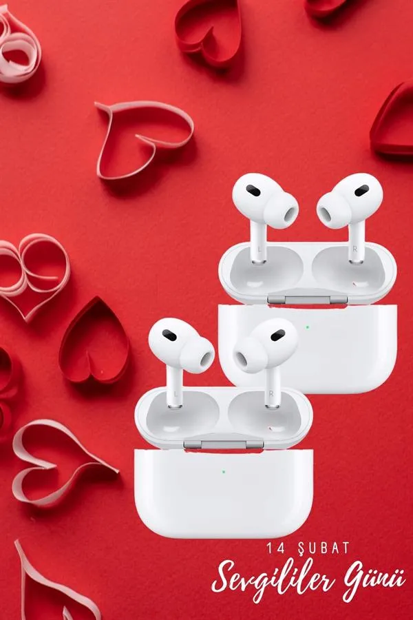 Sevgiliye Hediye Çift Kulaklığı Yeni Nesil Pro Kulaklık Sevgililer Gününe Özel Kampanya