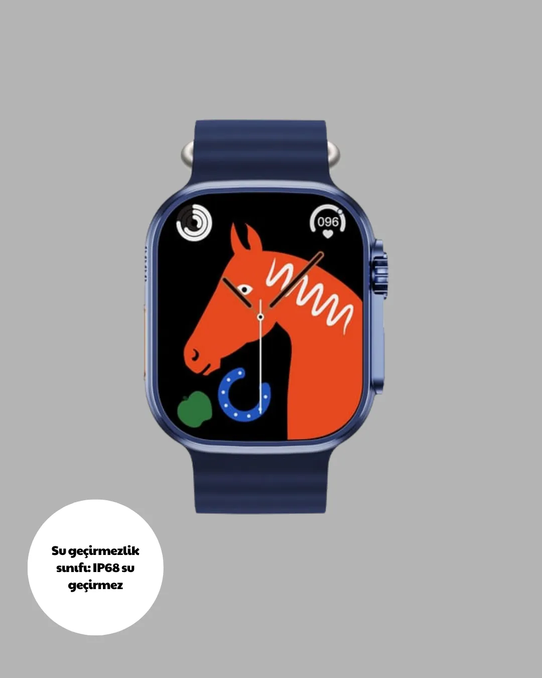 Akıllı Saat Ultra  2.05 IPS Ekran Bluetooth Aramalı Spor Modlu