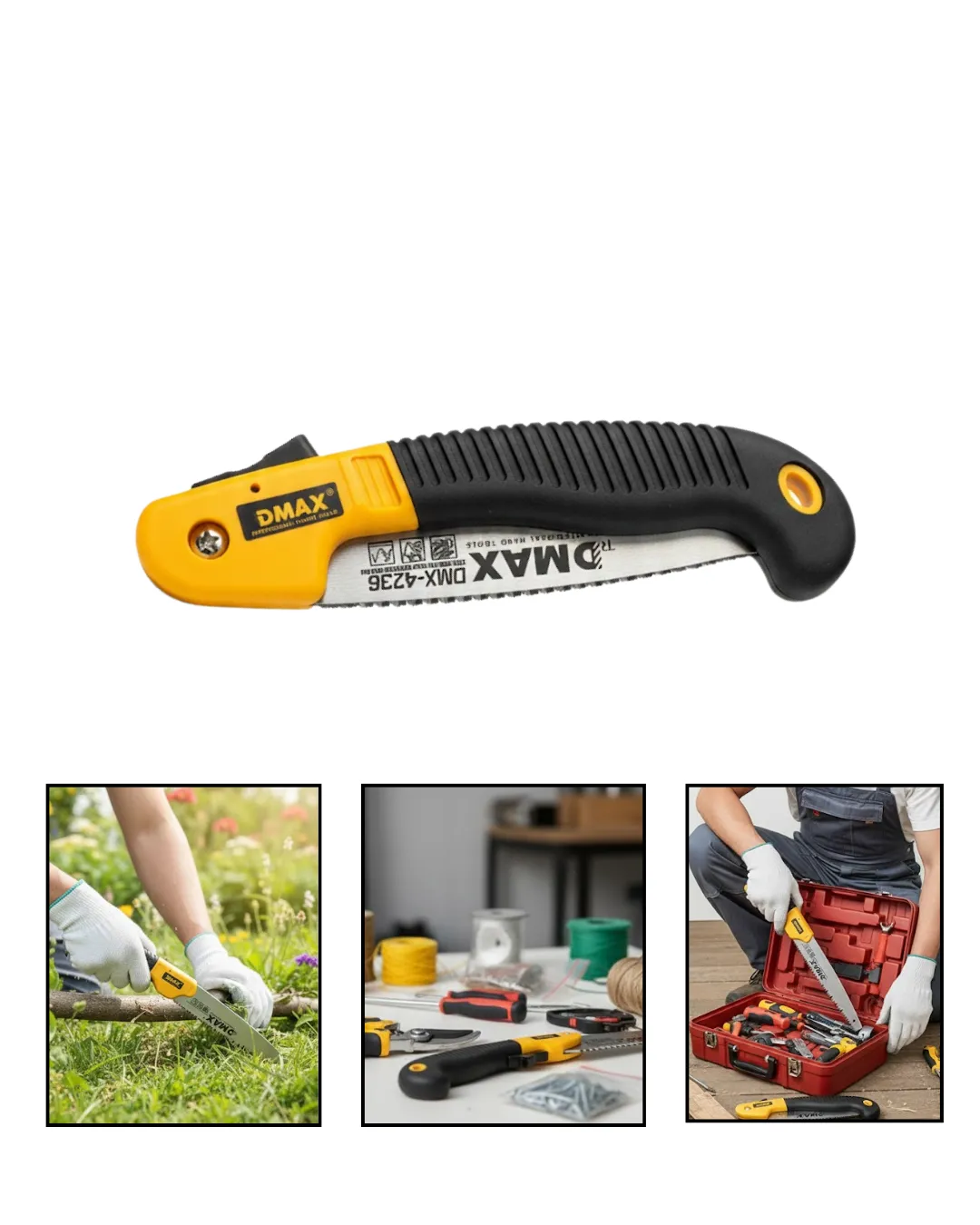 Bahçe İşleri İçin Katlanabilir Kesim Testeresi