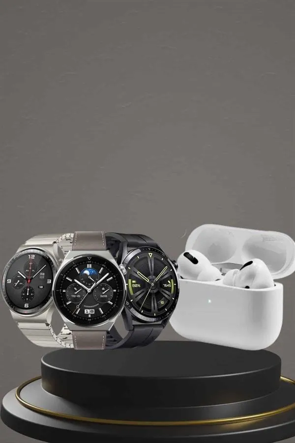 Aynalı Bluetooth Kulaklık Yeni Nesil Akıllı Saat Titreşimli Nabız Ölçer Spor Modları