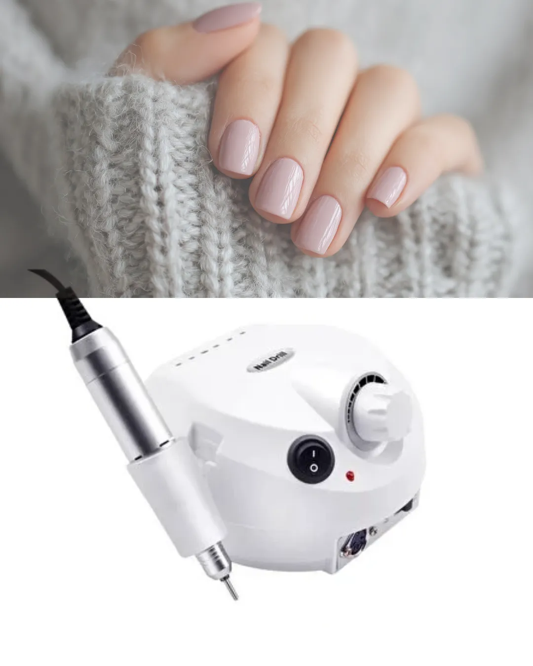 Düşük Gürültülü Tırnak Matkap Seti Salon ve Ev Kullanımı