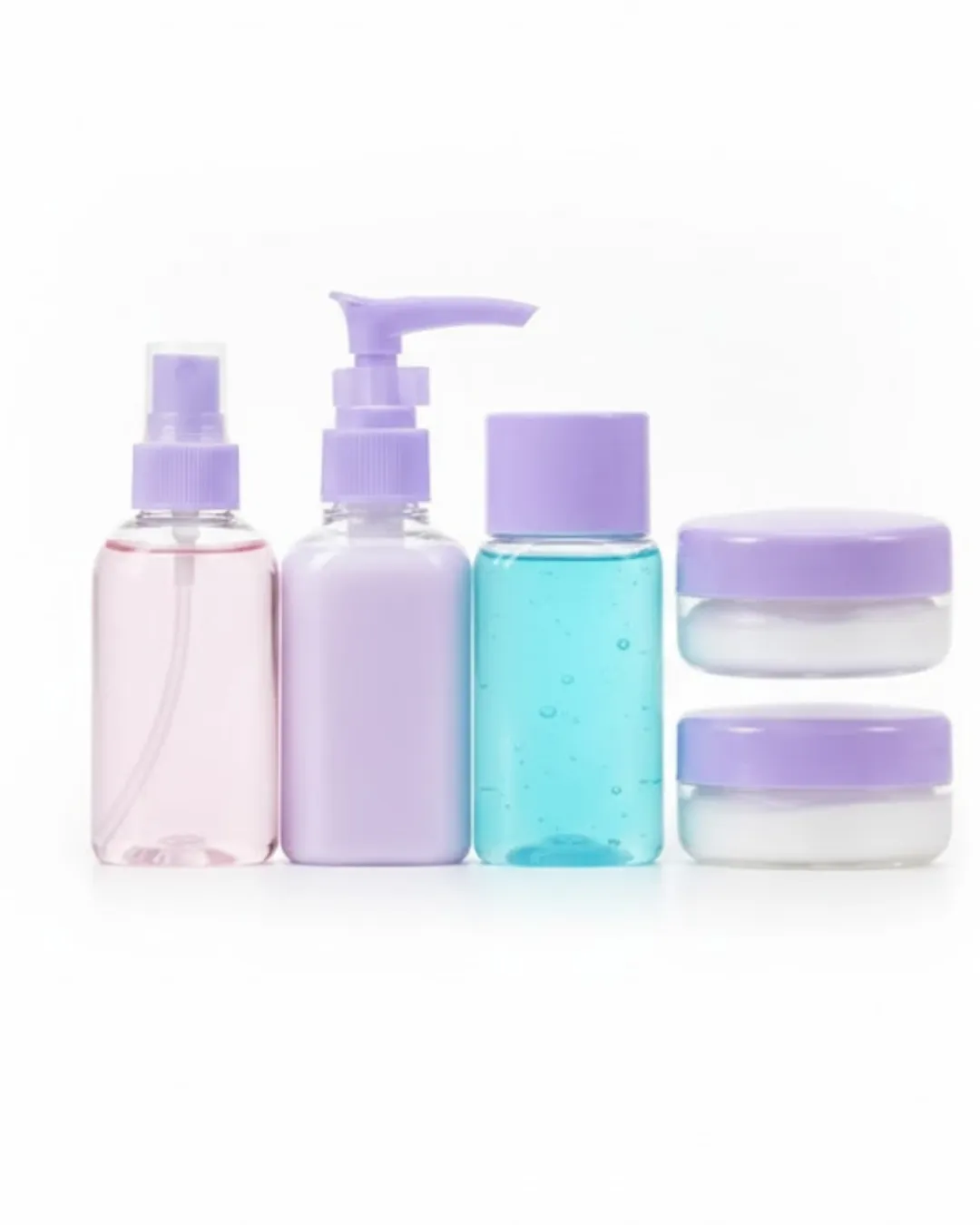 30 ml 5 Parça Seyahat Şişesi Seti Sızdırmaz Taşınabilir