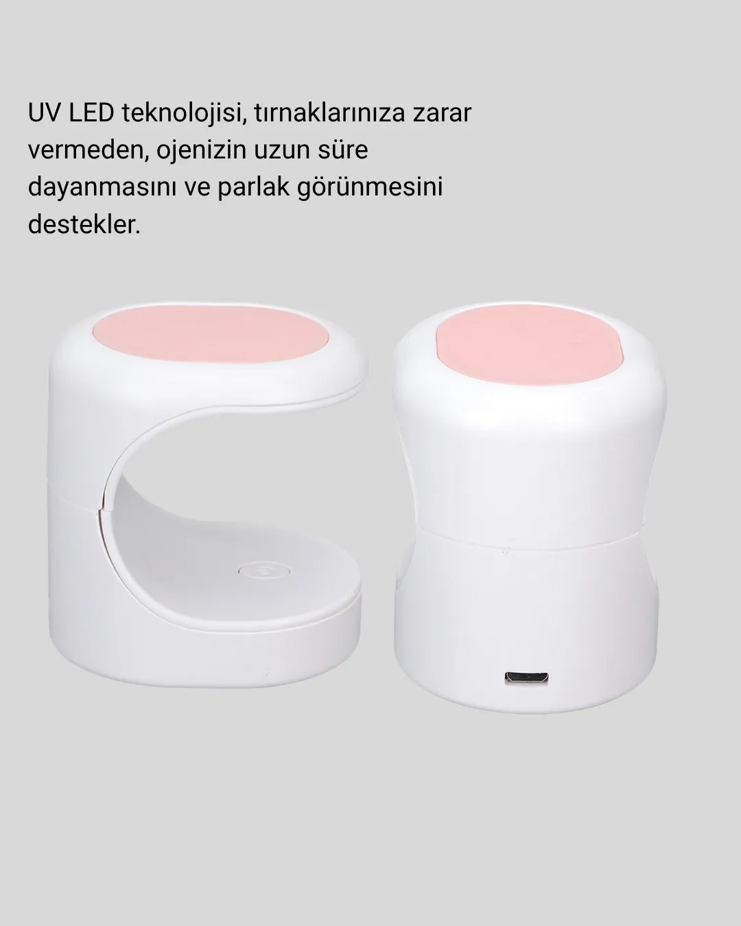 Mini Oje Kurutma Cihazı 16W LED UV Hızlı Kurutma Taşınabilir Kompakt