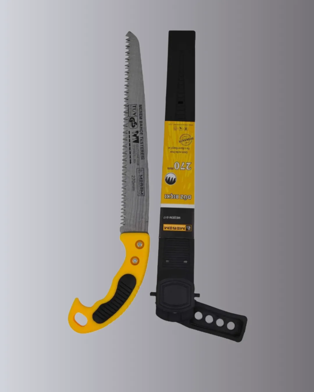 270 mm Düz Bıçaklı Bahçe Budama Testeresi Kılıflı