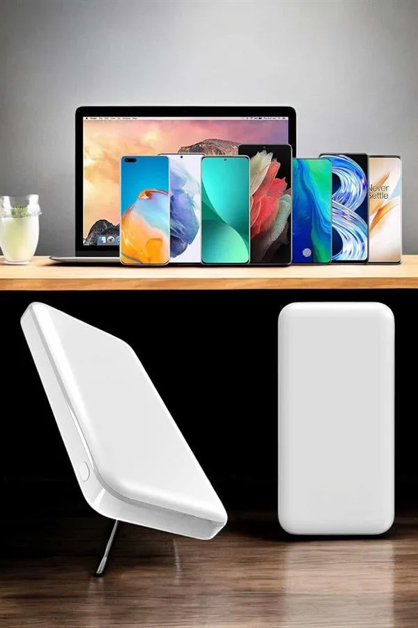 5000 Mah İOS Uyumlu Magsafe Kablosuz Şarj Hızlı Şarj Desteği