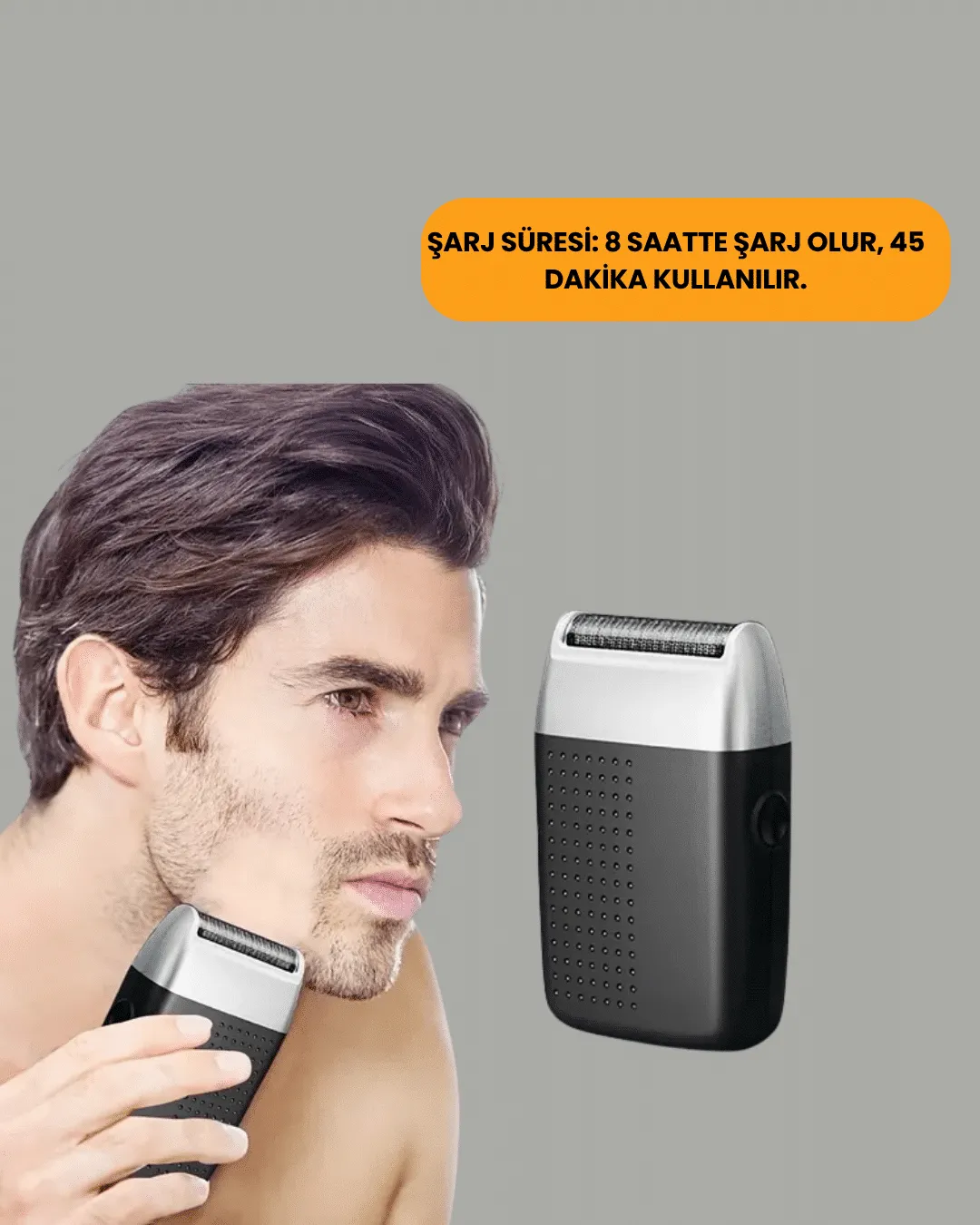 Sıfır Saç ve Sakal Kesme Makinesi – Kolay Temizlik, Güçlü Motor