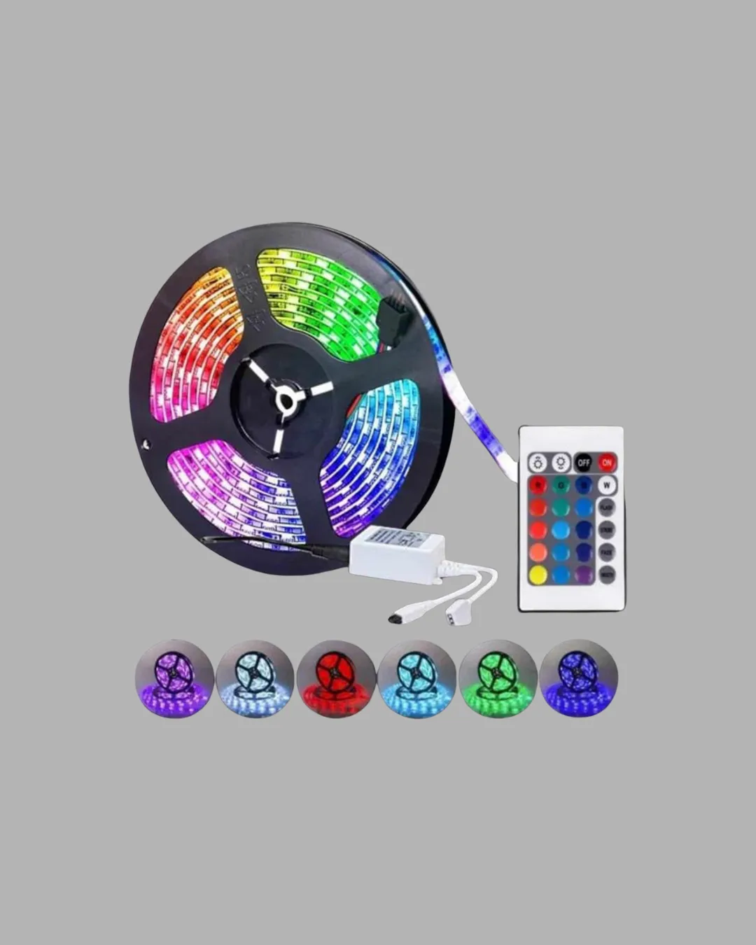 RGB Smart Şerit LED – TV Arkası ve Dekoratif Alanlar İçin Işık Şeridi