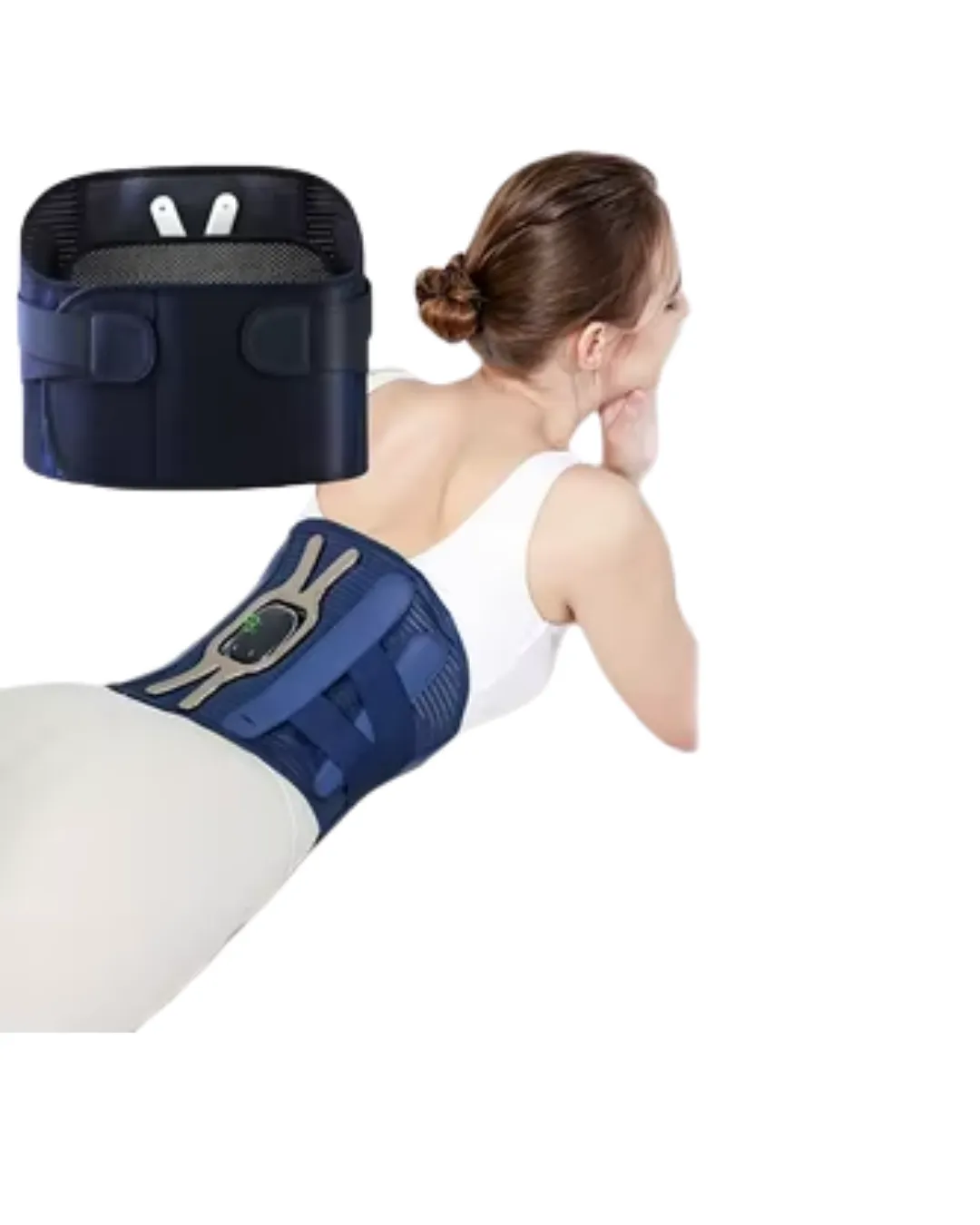 Vücut ve Karın Bölgesi İçin Isıtmalı Masaj Kemeri