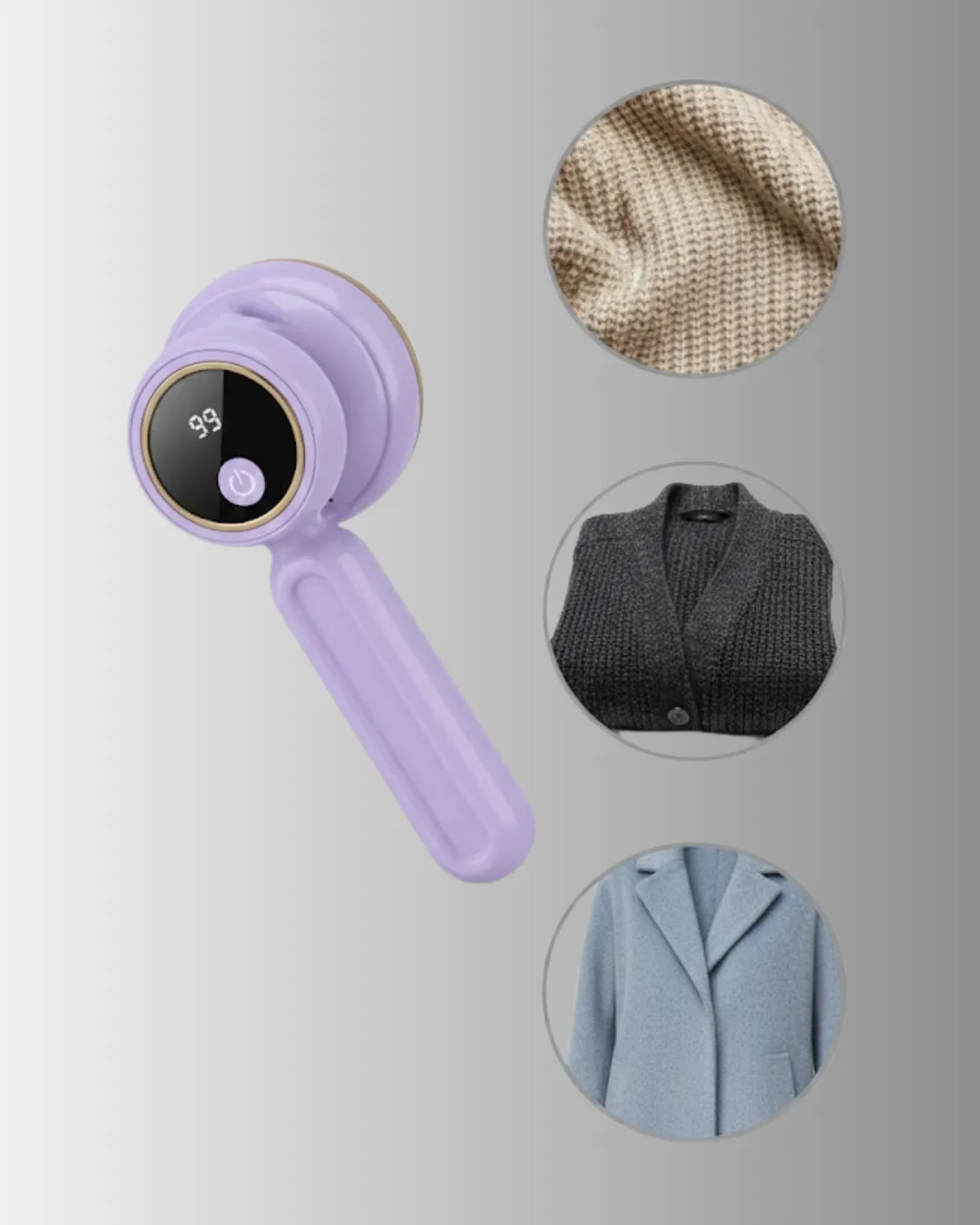 Şarjlı Tiftik Temizleme Makinesi Kablosuz Pratik Kullanım