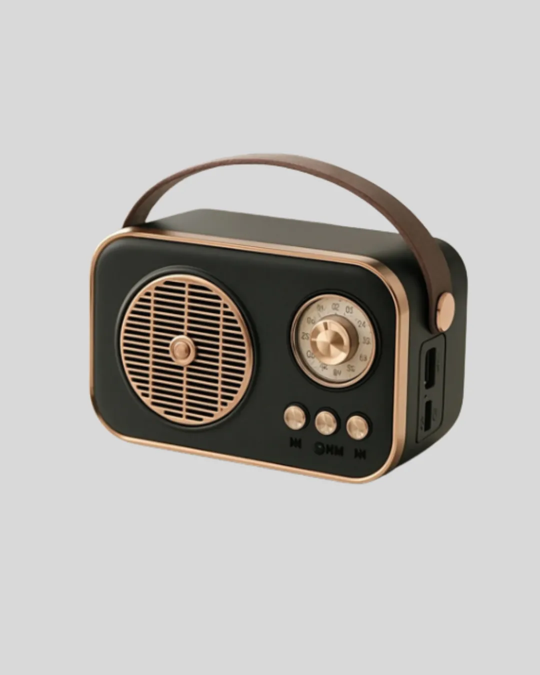 Nostaljik Retro Radyo – Bluetooth, USB ve FM Özellikli Şık Tasarım