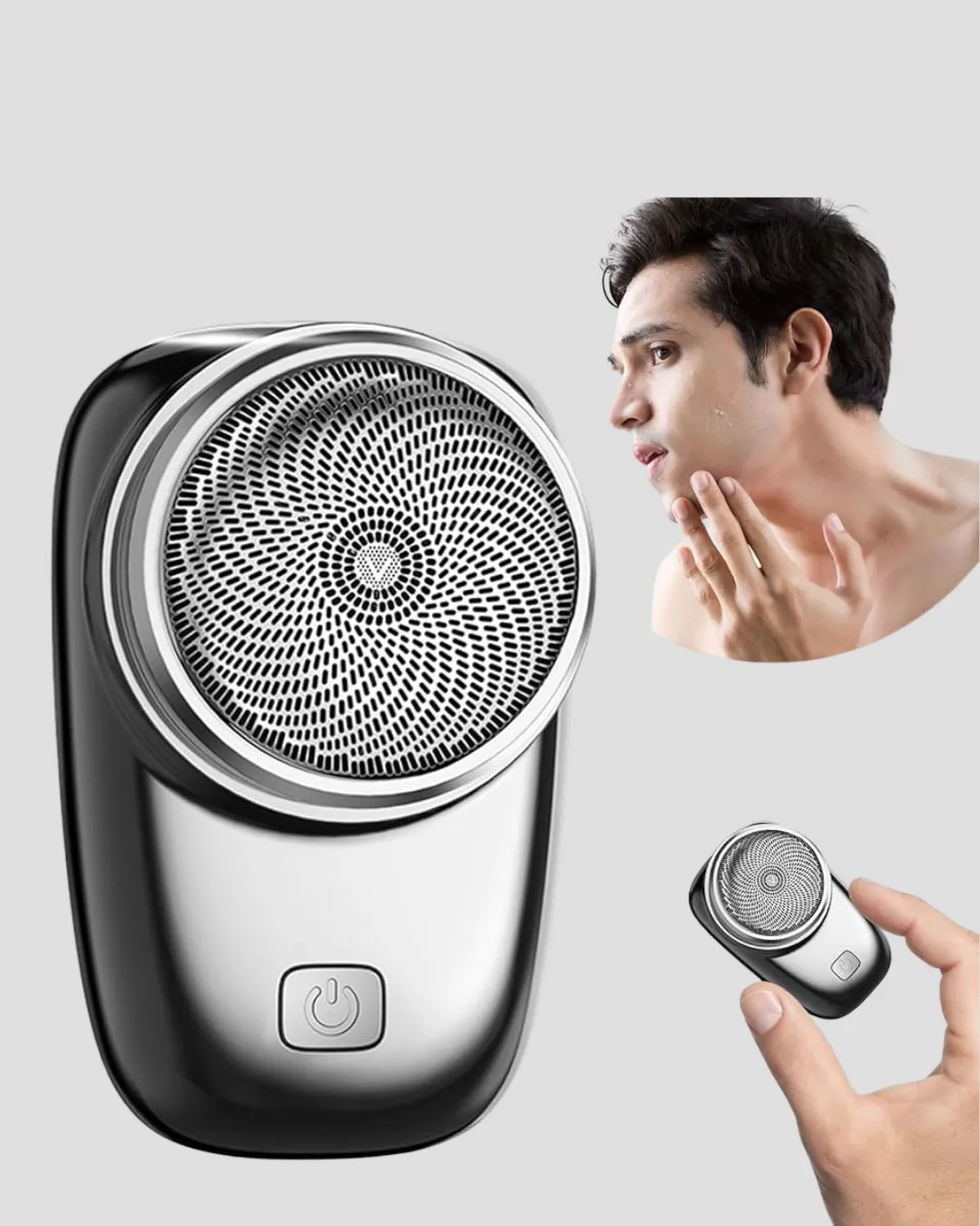 Şarjlı Mini Tıraş Makinesi – Hassas Ciltlere Uygun, Su ile Yıkanabilir, Kompakt Tasarım