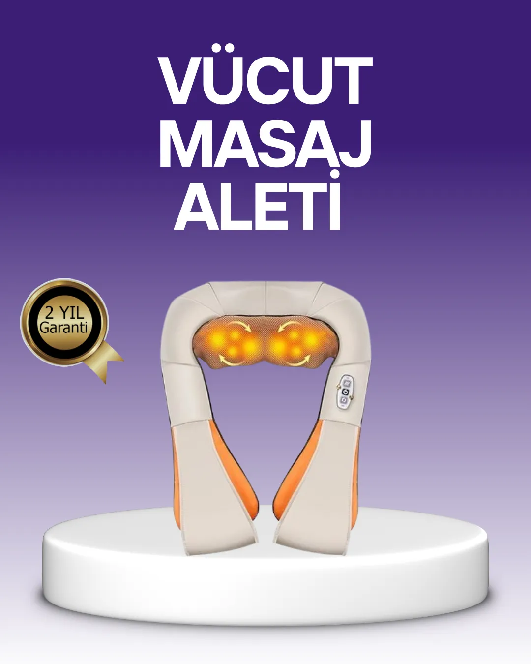 Ovmalı Boyun ve Sırt Masaj Cihazı