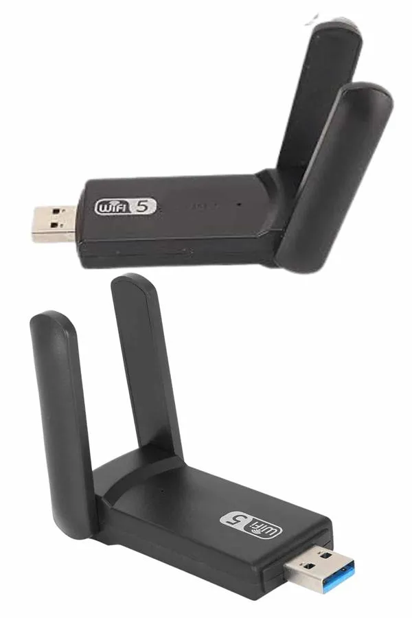 Wifi Alıcı Dual Band Usb 3.0 Adaptör Kablosuz Windows 7/8/10/11