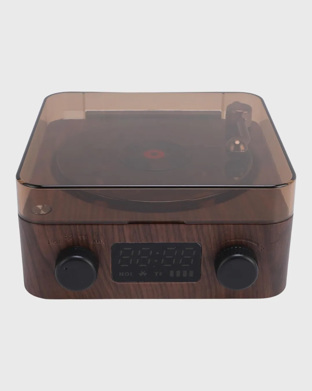 Dekoratif Gece Işığı Bluetooth Hoparlör Dijital Saat Çok Yönlü Sesli Aydınlatma