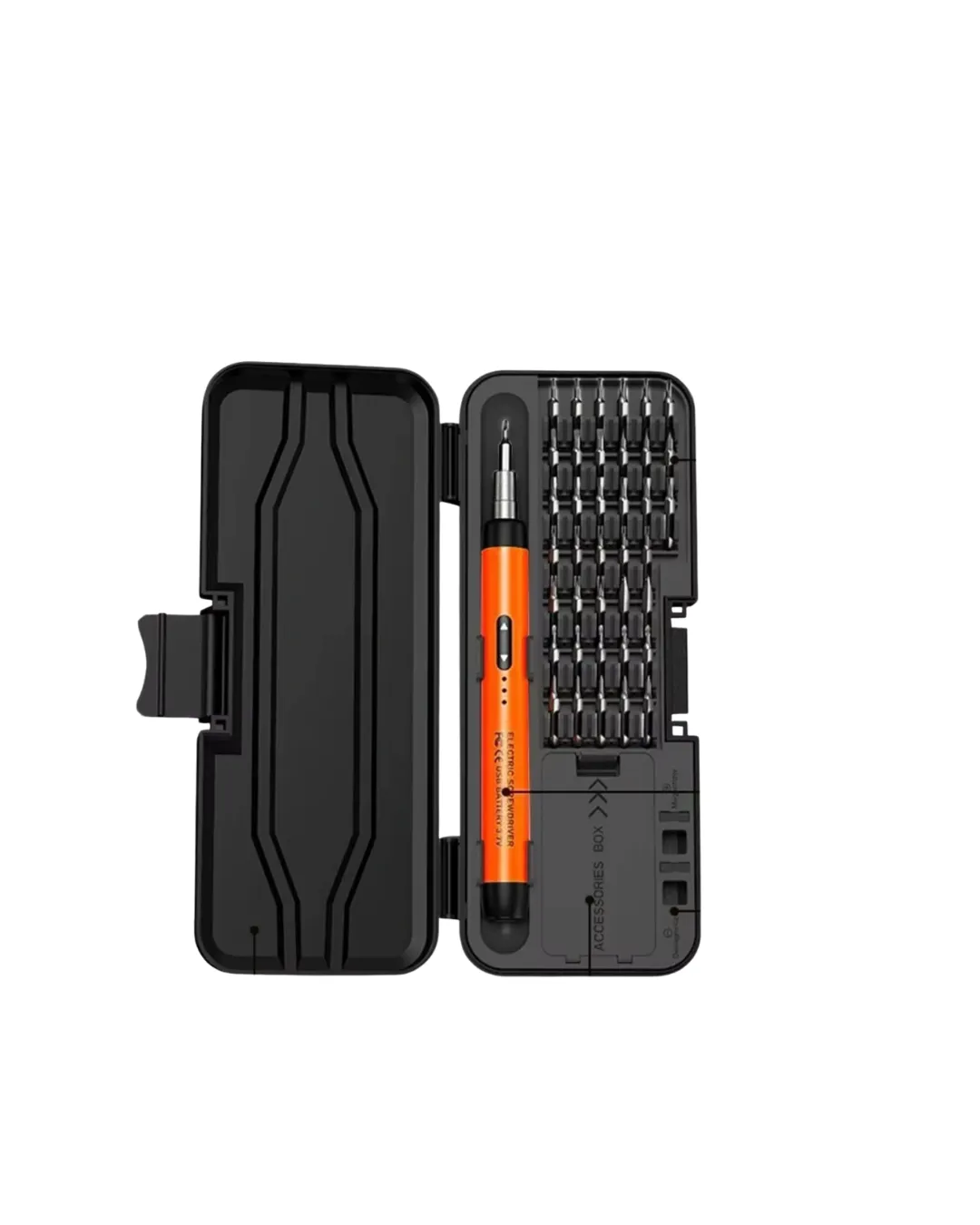 Type C Şarjlı Mini Elektrikli Tornavida 38 Uçlu Manyetik Tamir Kiti