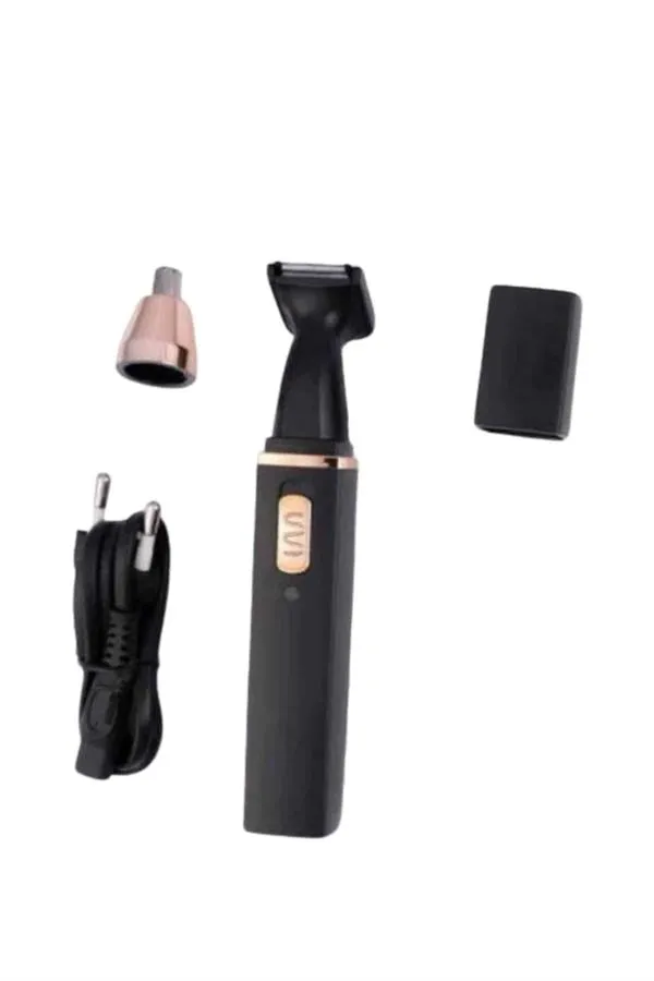 Kulak Burun Tıraş Makinesi Taşınabilir Şarjlı 3 Başlıklı Uzun Ömürlü