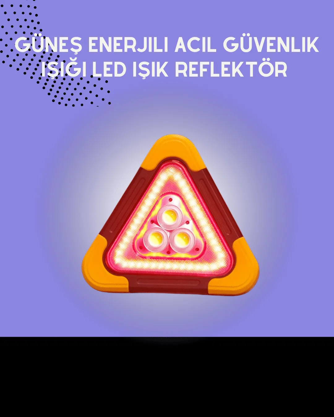 USB Şarjlı Çok Modlu Acil Durum Feneri