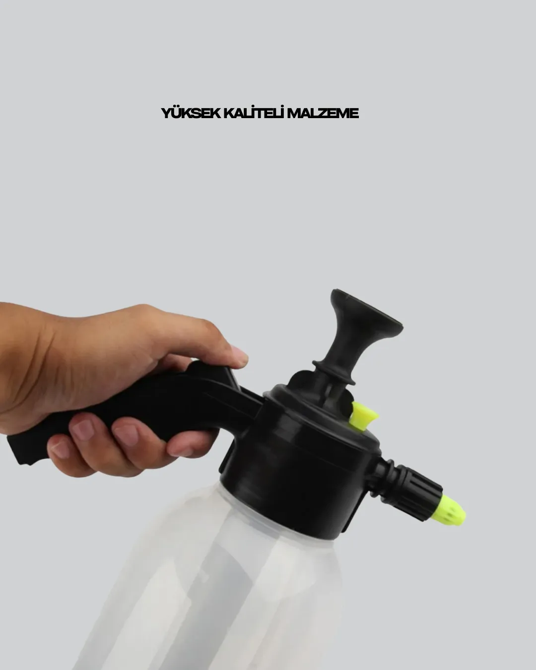 Manuel Basınçlı Köpük Püskürtücü Ayarlanabilir Nozullu 2 Litre Araba Yıkama