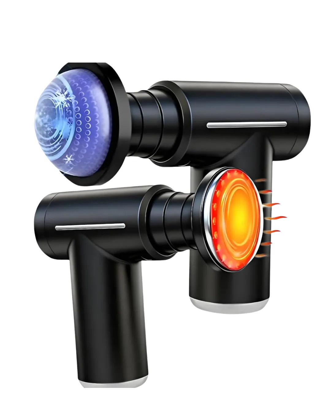 Şarjlı Masaj Tabancası Sıcak Soğuk Terapi Sessiz Güçlü Motorlu