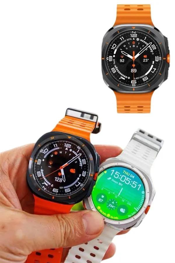 Akıllı Saat Amoled Ekran Bluetooth Bağlantılı Sağlık Takibi GPS Uyumlu