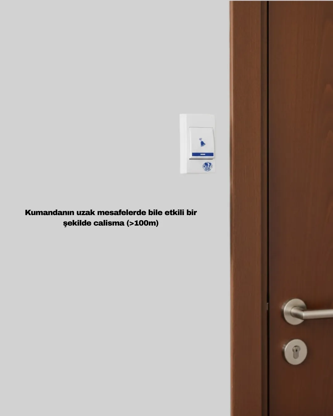 Kablosuz Kapı Zili Ev ve Ofis İçin Konforlu Çözüm