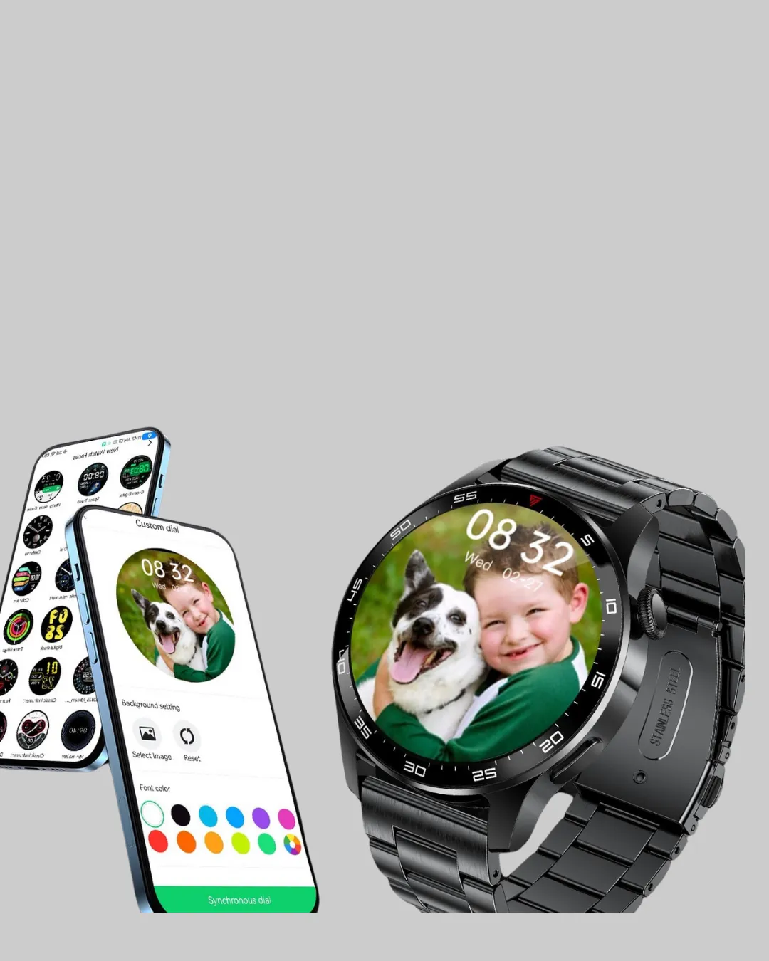 Spor ve Sağlık Takip Özellikli Akıllı Saat – Kalp Atış, Uyku ve Adım Ölçer Fonksiyonlu