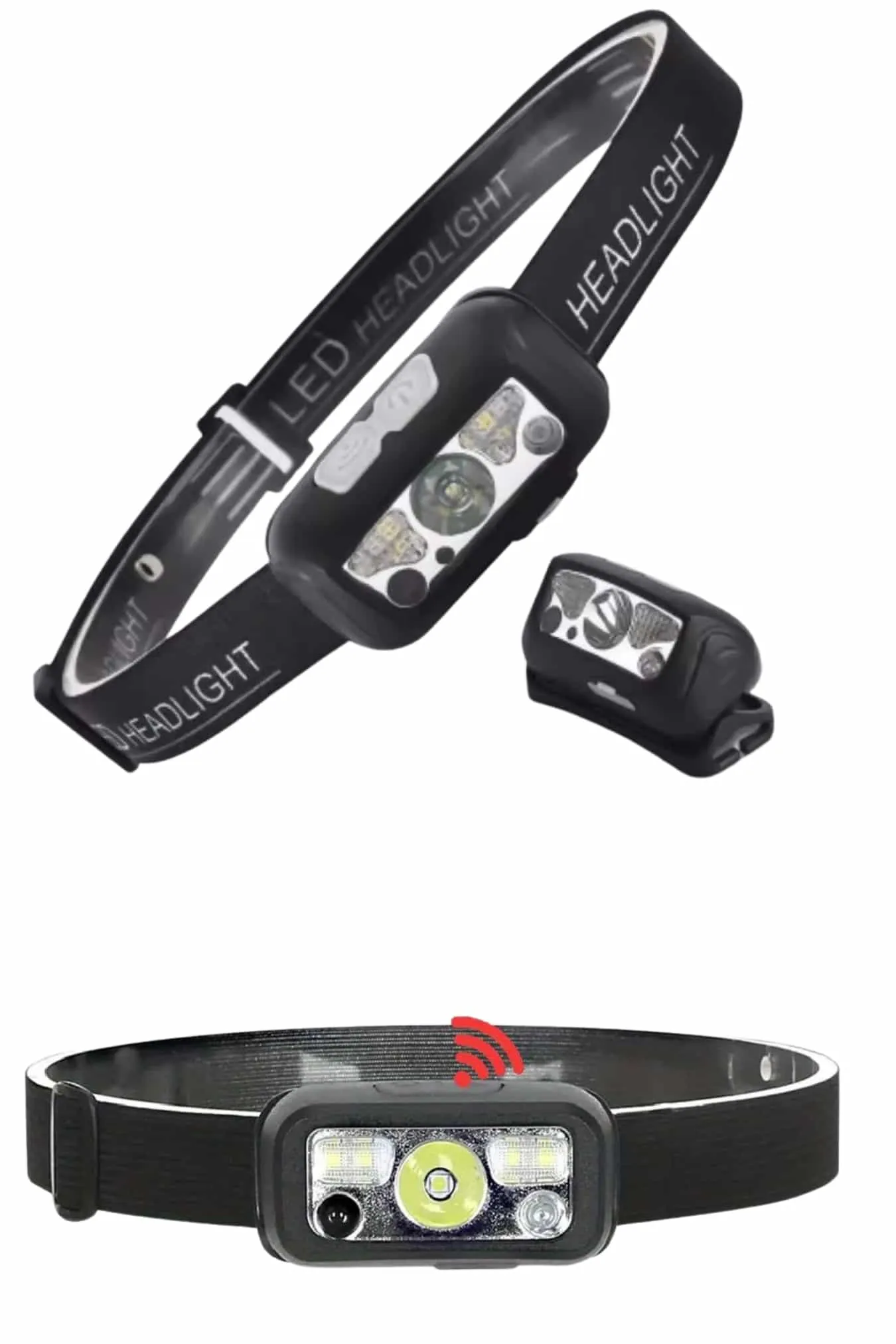 Ayarlanabilir Kafa Lambası Type-C Şarjlı Kompakt Kamp Lambası