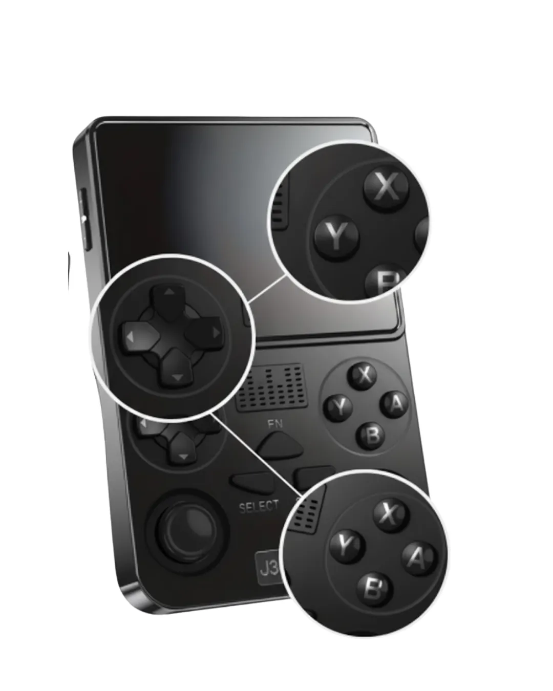 Taşınabilir Retro Oyun Konsolu 3.5 İnç Ekran Wi-Fi Destekli