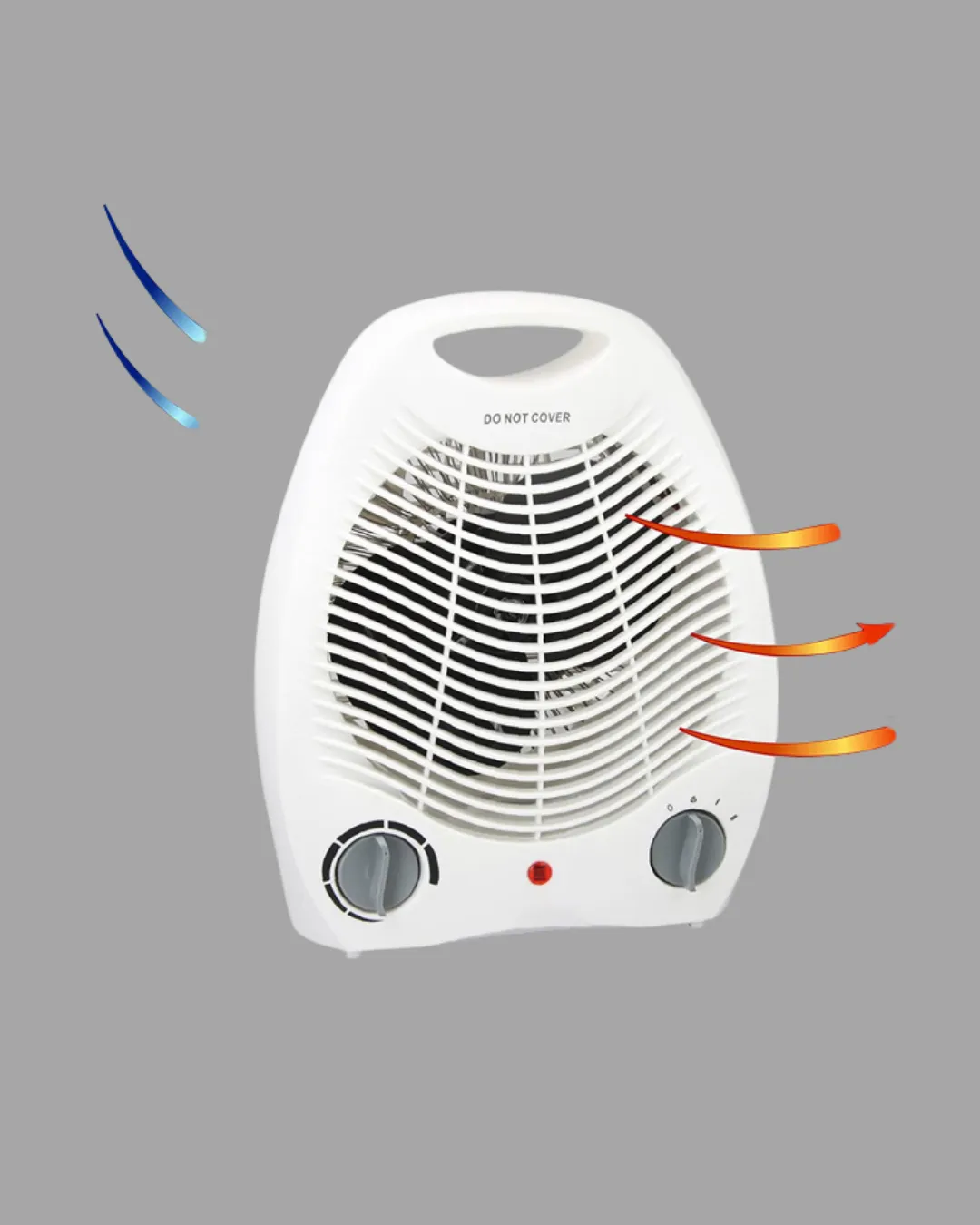 Mini Elektrikli Isıtıcı – 2000W Güç, Fanlı Isıtma, 3 Isı Modu