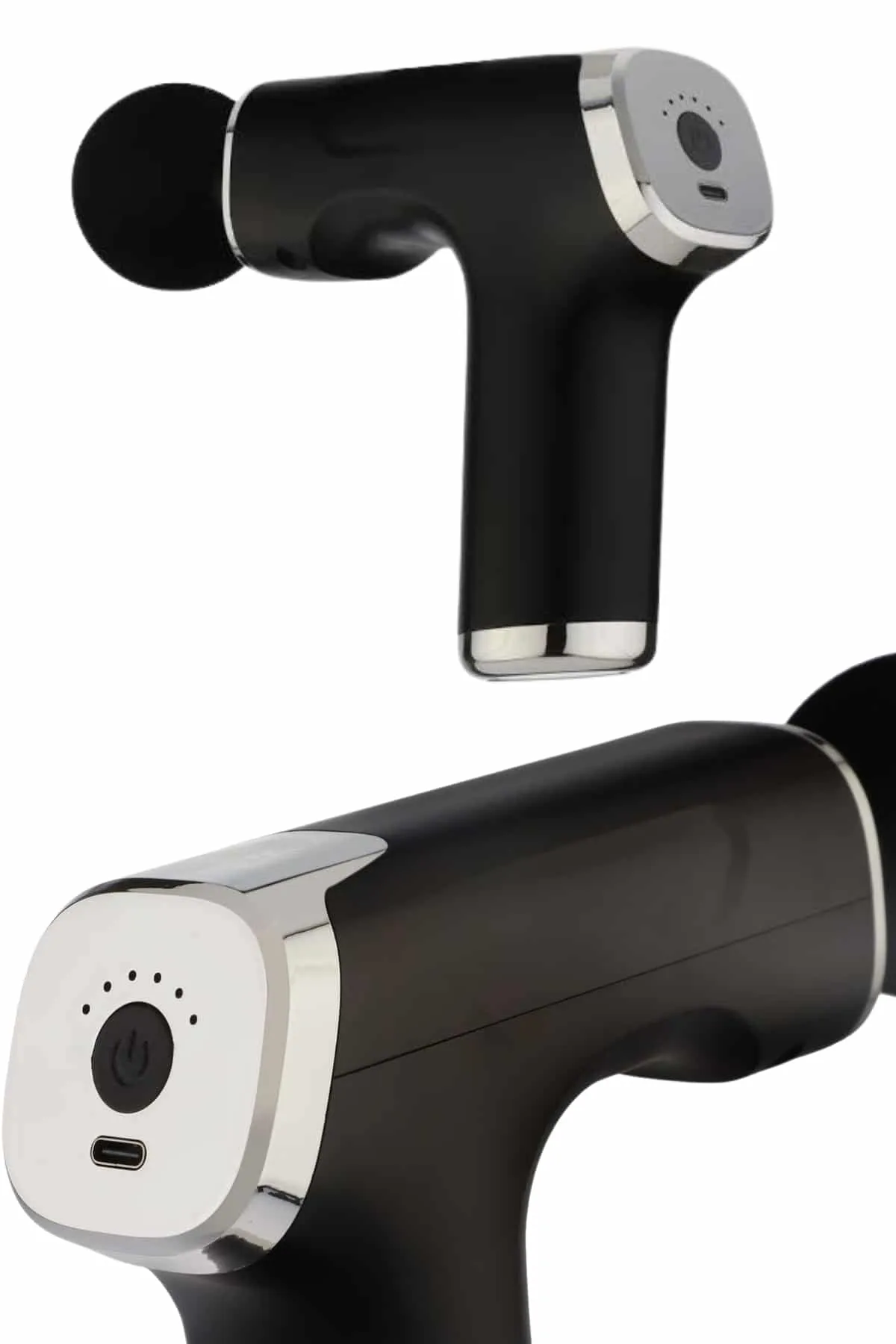 Şarjlı Masaj Tabancası 4 Başlıklı Mini Masaj Tabancası ve Masaj Aleti