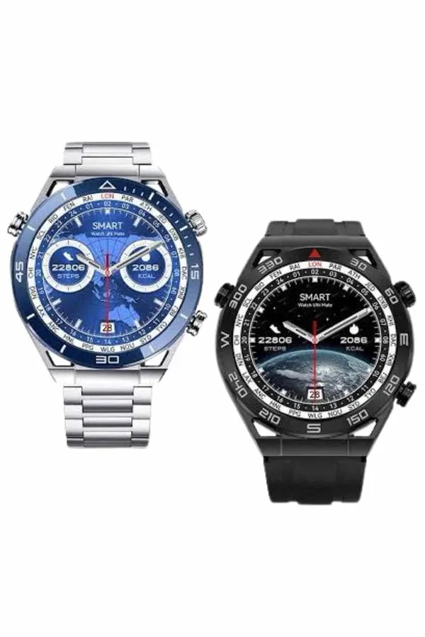 2025 Model Yuvarlak Ekran Android ve İOS Uyumlu GPS Takibi Yapabilen Akıllı Saat