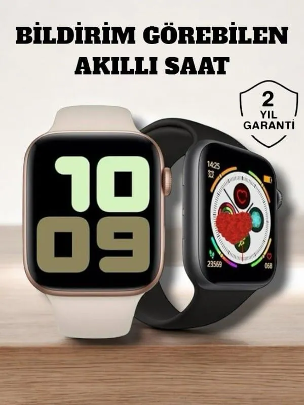 Akıllı Saat 44mm Çelik Kasa, OLED Ekran ve Gelişmiş Sağlık Takibi