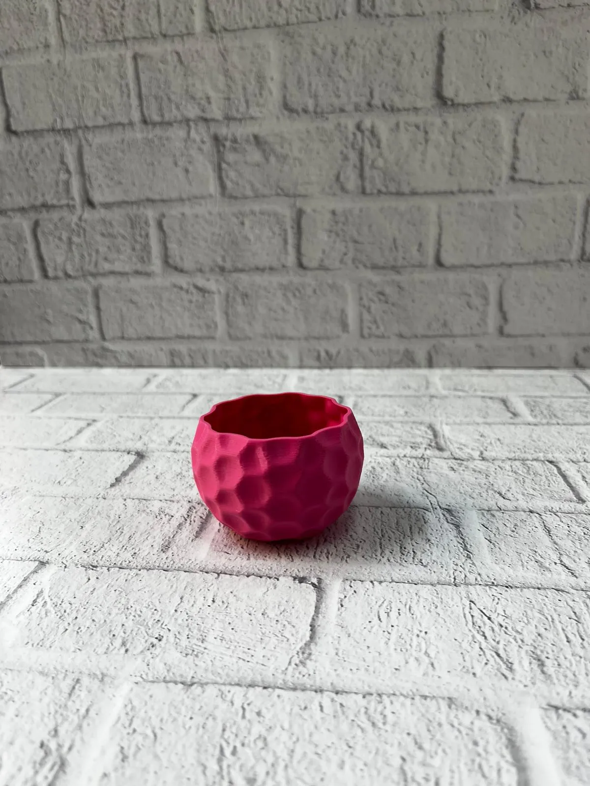 Mini Mor Dekoratif Saksı 5 cm Modern Masaüstü Bitki Saksısı