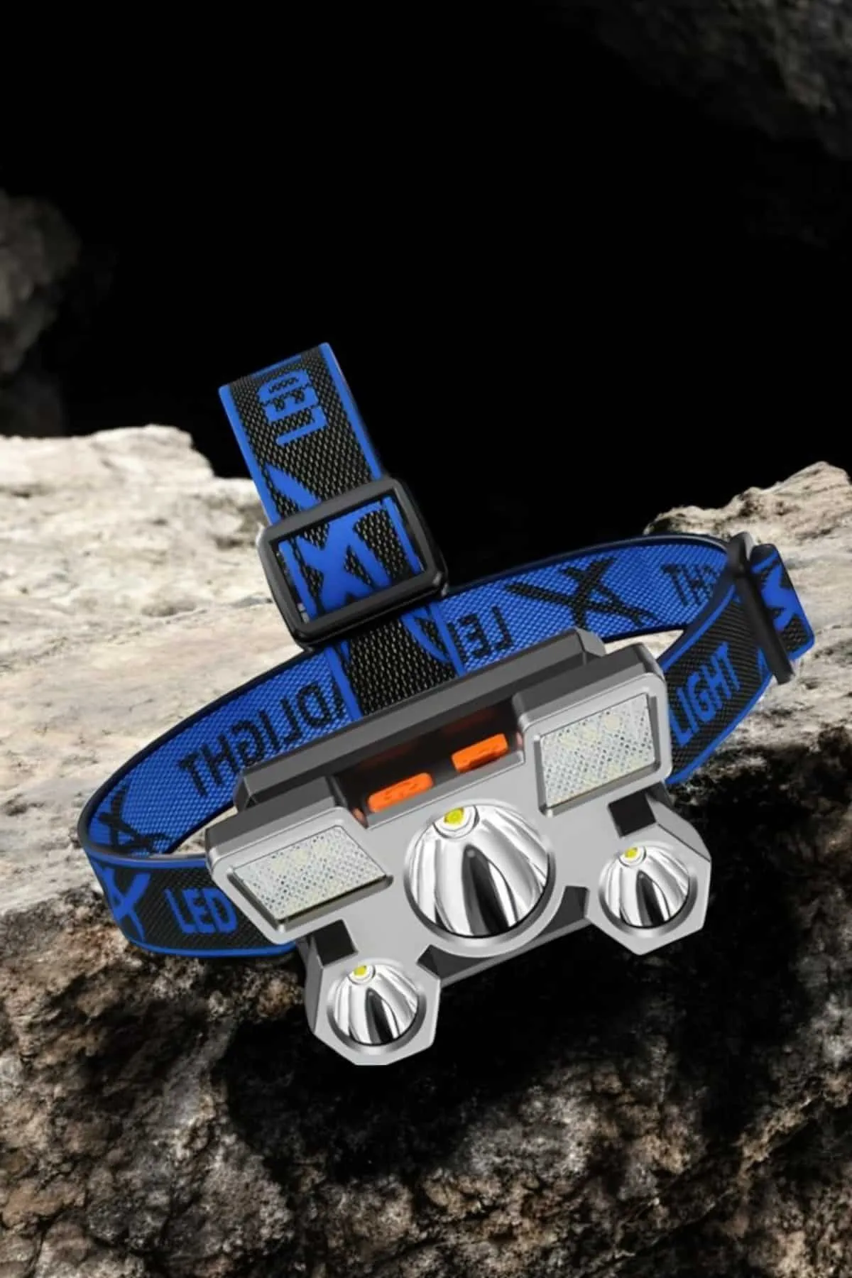 Kafa Lambası Hafif ve Esnek Çift Anahtarlı Far Led Işık