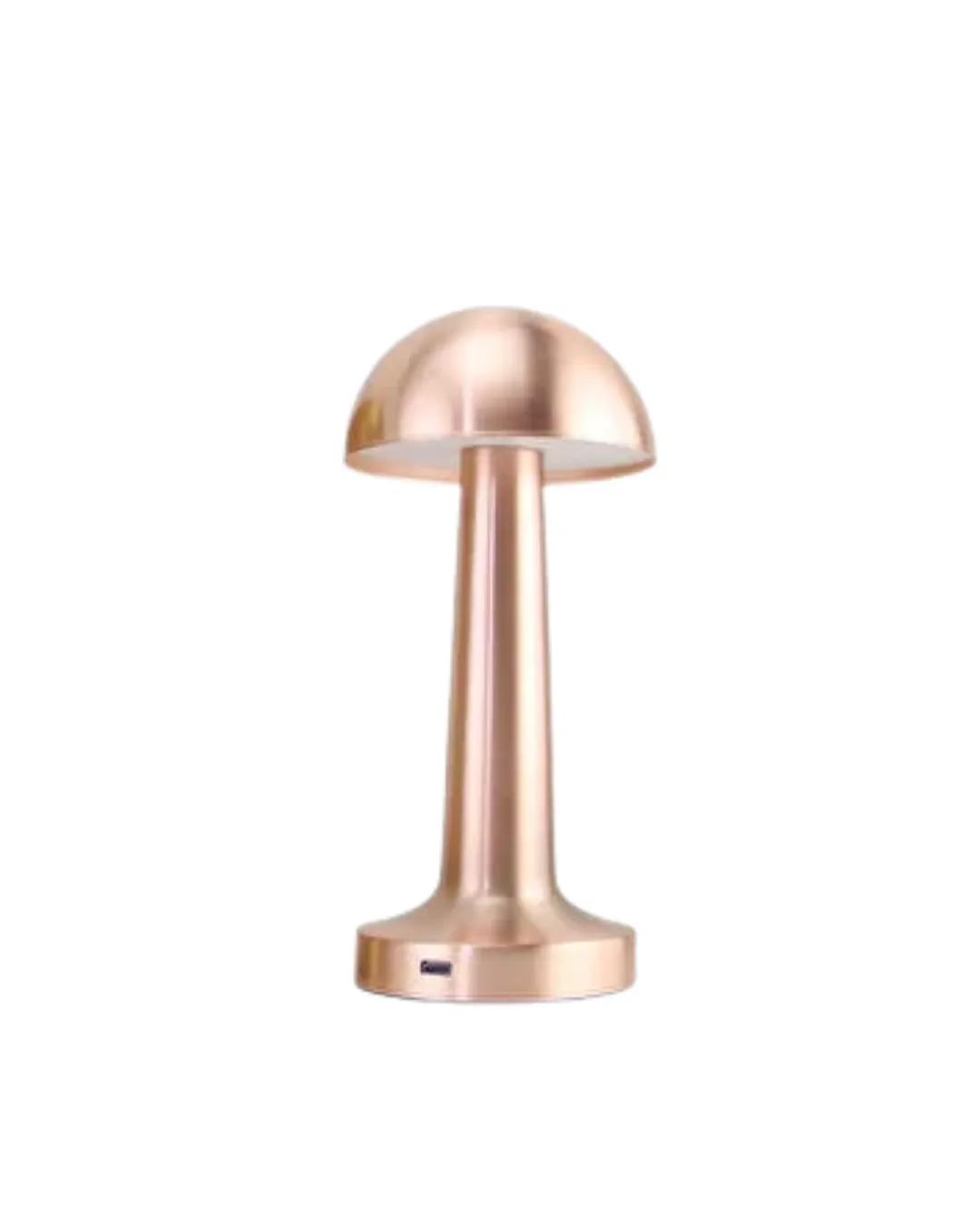 Şarjlı LED Masa Lambası 3 Kademe Dokunmatik Bronz Modern Tasarım