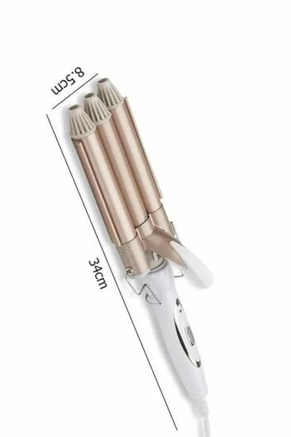 Wag Maşa Profesyonel Saç Şekillendirici İyon Özellikli Isı Kademeli