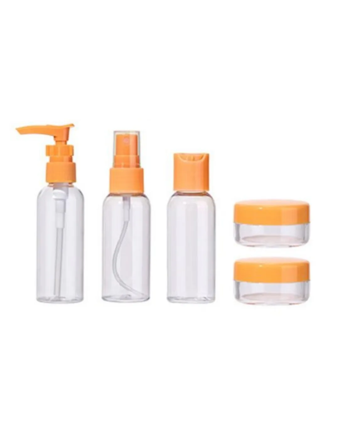 Seyahat Boy 5’li Kozmetik Dolum Seti 30 ml Sızdırmaz Tasarım