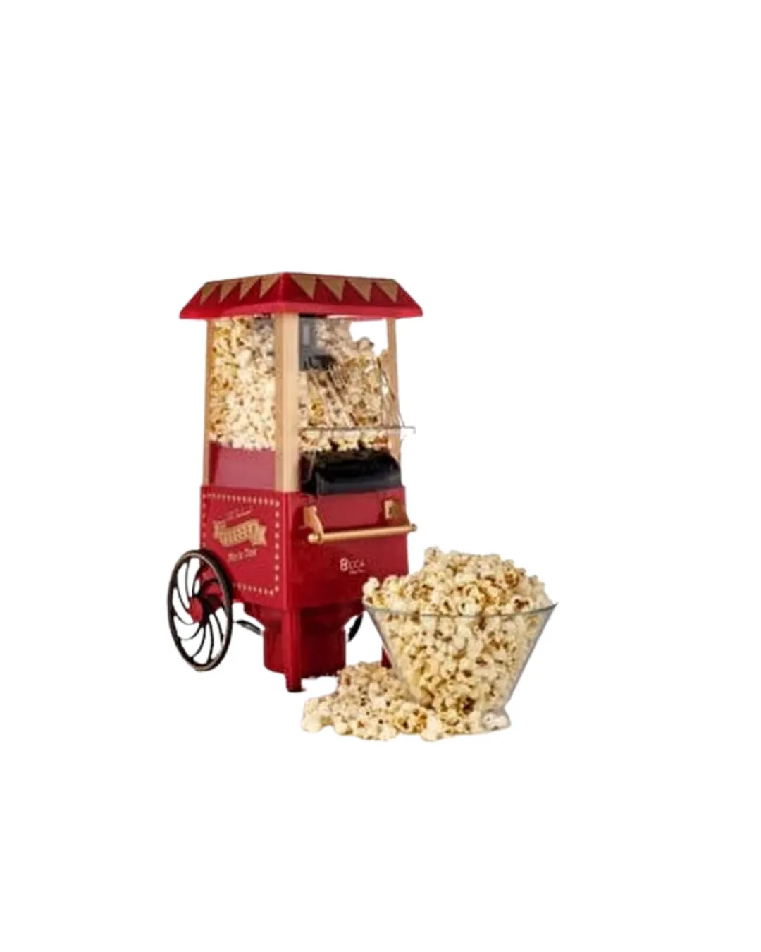 Yağsız Popcorn Makinesi Sıcak Hava ile Hızlı Patlatma