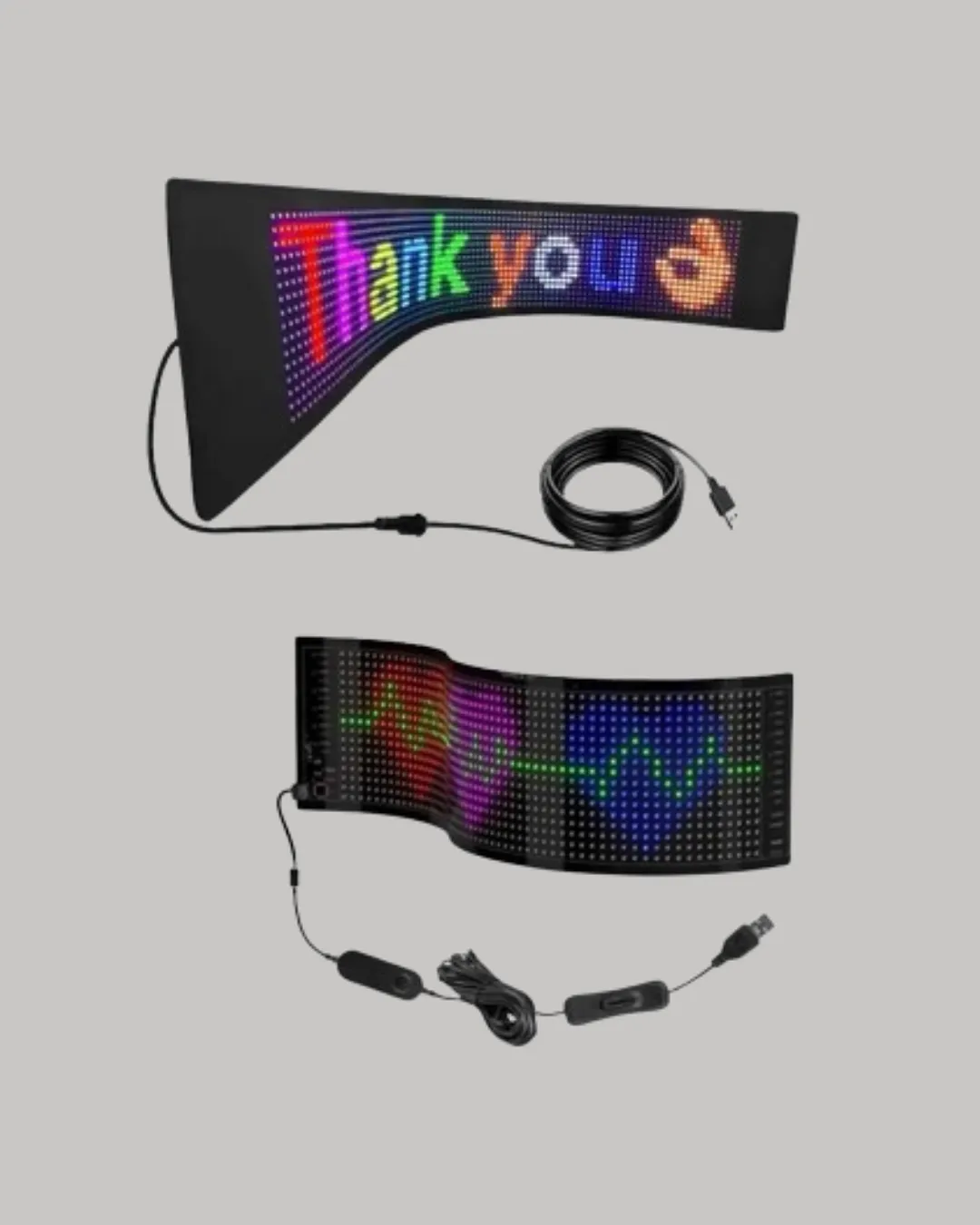 Şık ve Fonksiyonel RGB LED Panel Canlı Renk Yansımalı Işık Sistemi