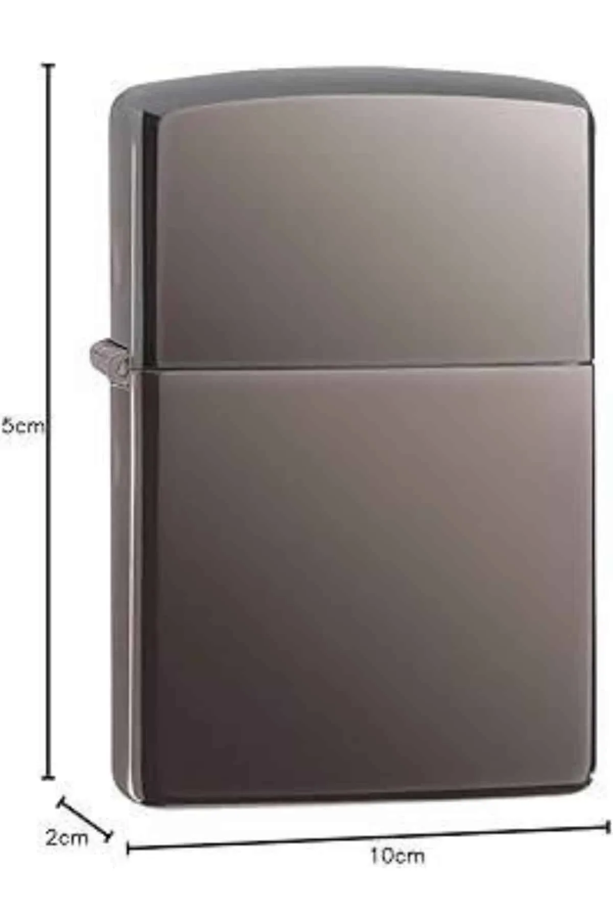 Hediyelik Zarif  Siyah Benzinli Çakmak