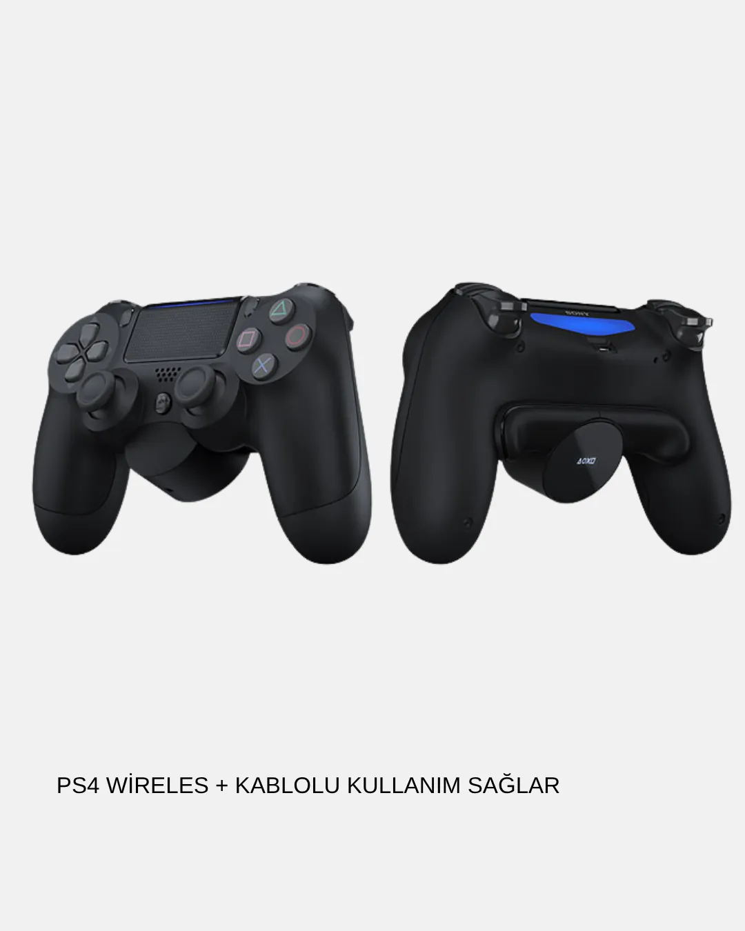 PS4 Kablosuz Oyun Kolu V2 – Bluetooth Bağlantılı, Titreşimli, PC ve Mobil Uyumlu
