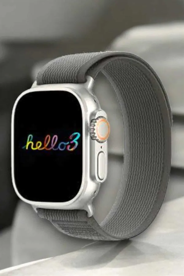 Akıllı Saat Yeni Nesil Sesli Asistan Uyku ve Sağlık Takibi Adımsayar