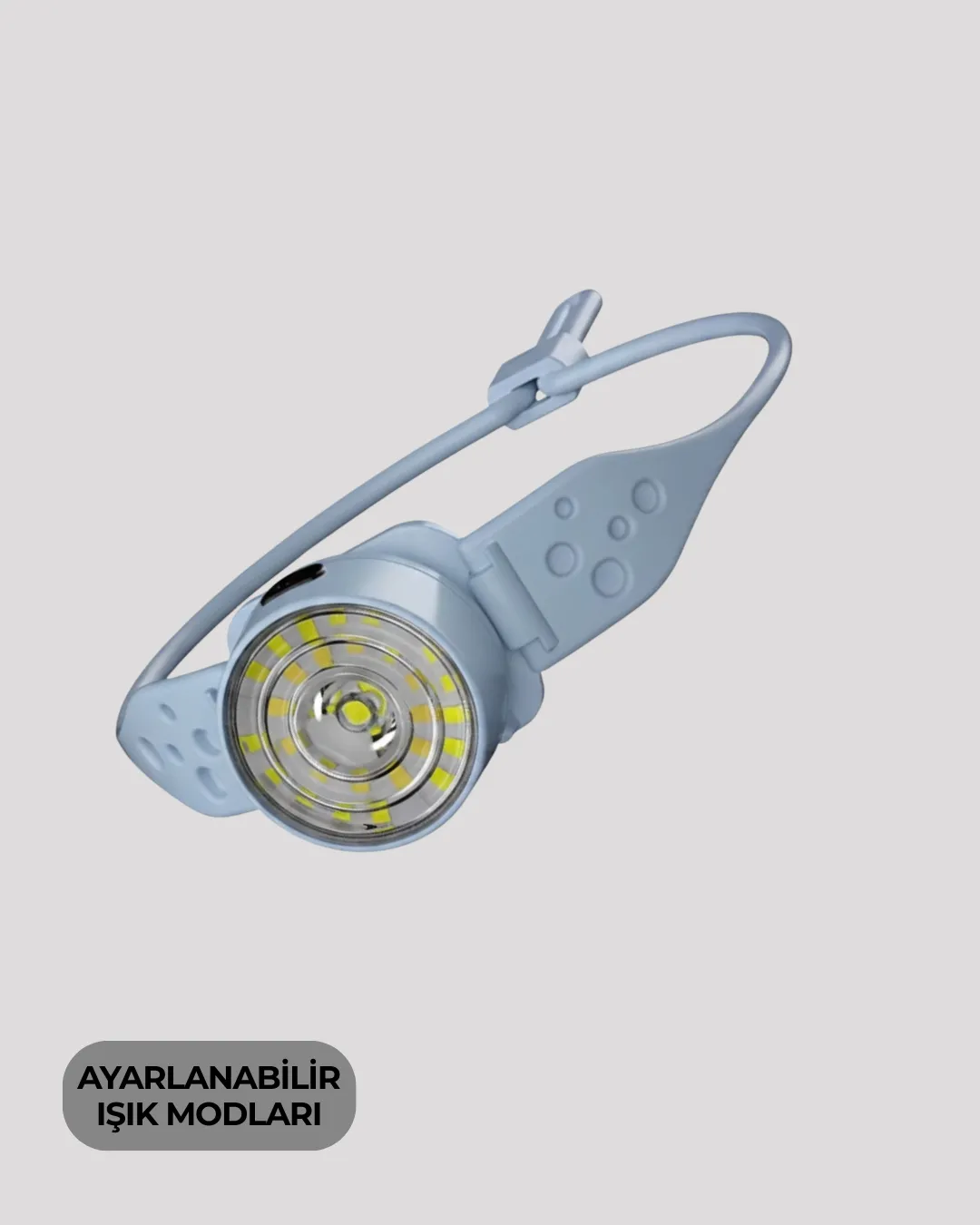 Uzun Pil Ömürlü Kamp ve Dağcılık Kafa Lambası