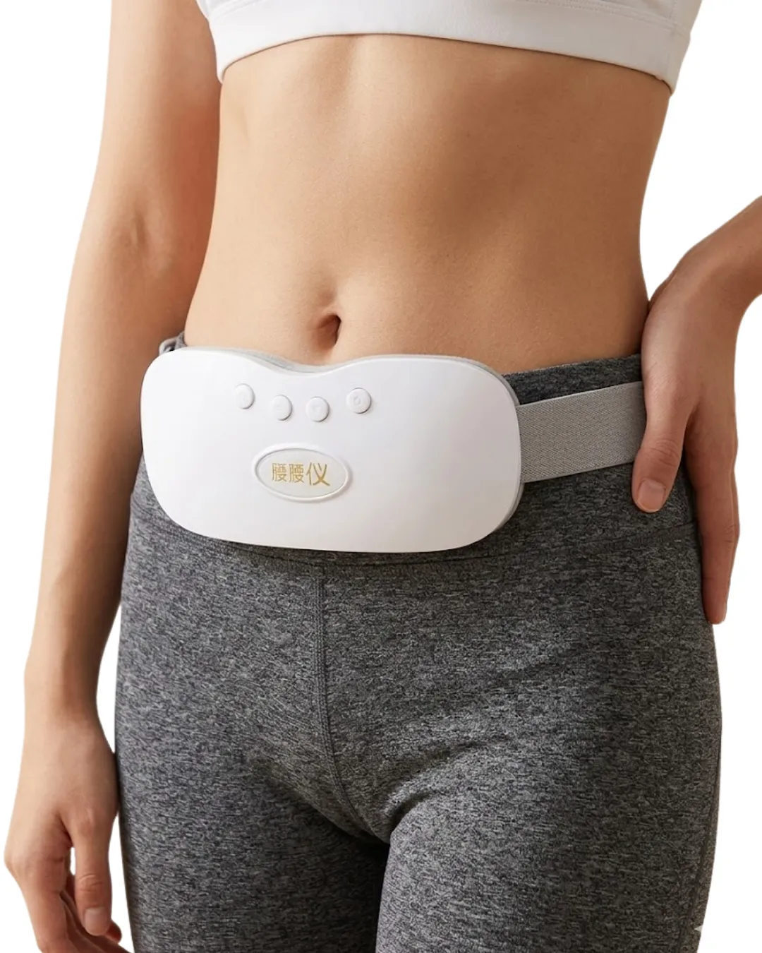 USB Şarjlı Kızılötesi Isıtmalı Titreşimli Kadın Bel ve Karın Masaj Kemeri