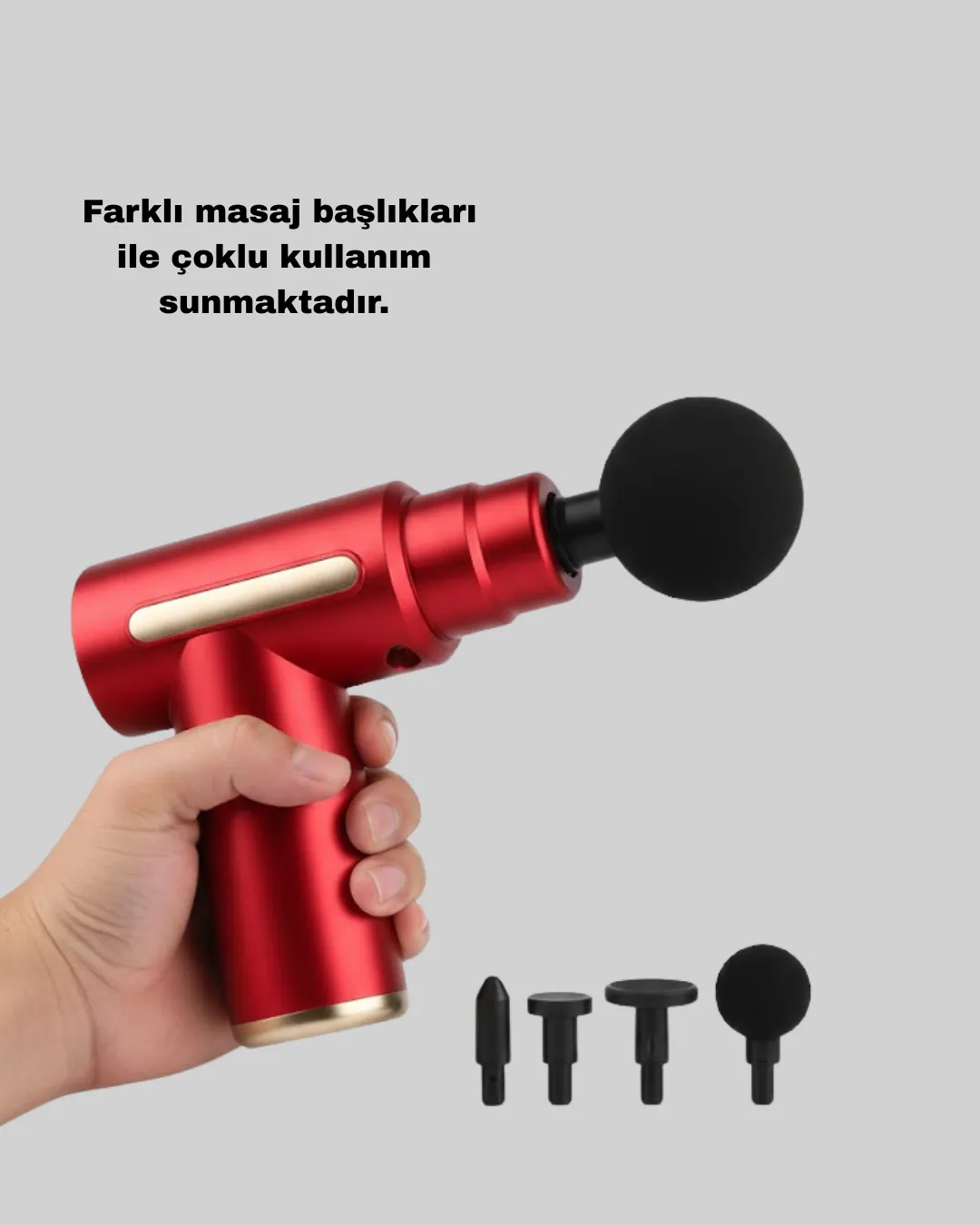 Titreşimli Kas Masaj Aleti 6 Kademe Güçlü Masaj Deneyimi