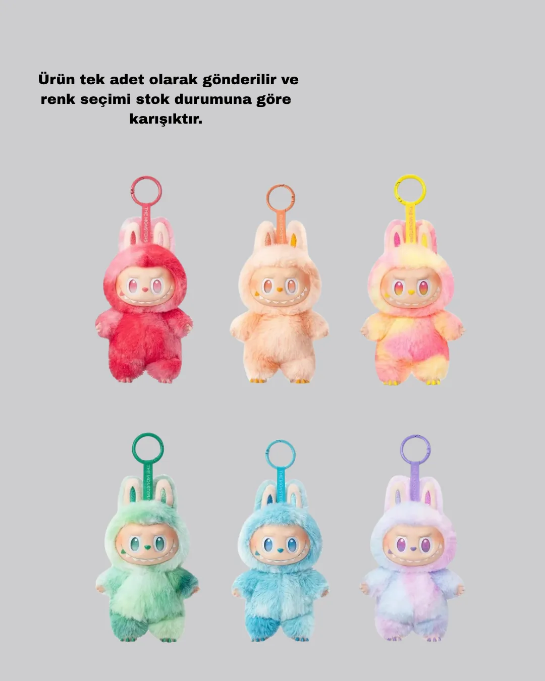 Labubu Koleksiyonluk Peluş Oyuncak – Yumuşak Kumaşlı, Dekoratif Tasarım, Hediyelik