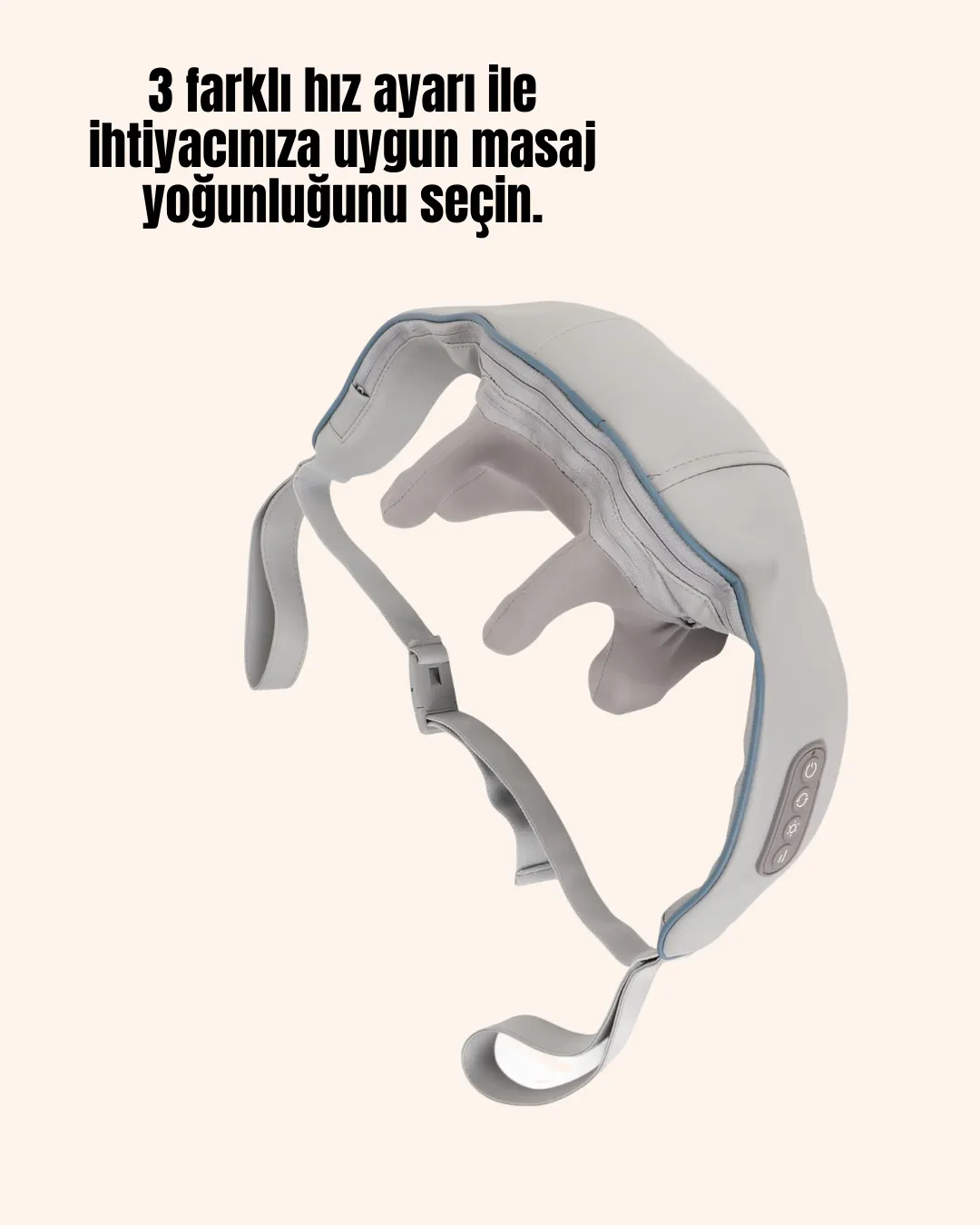 PU Deri Taşınabilir Masaj Aleti | Çok Bölgeli Kullanım